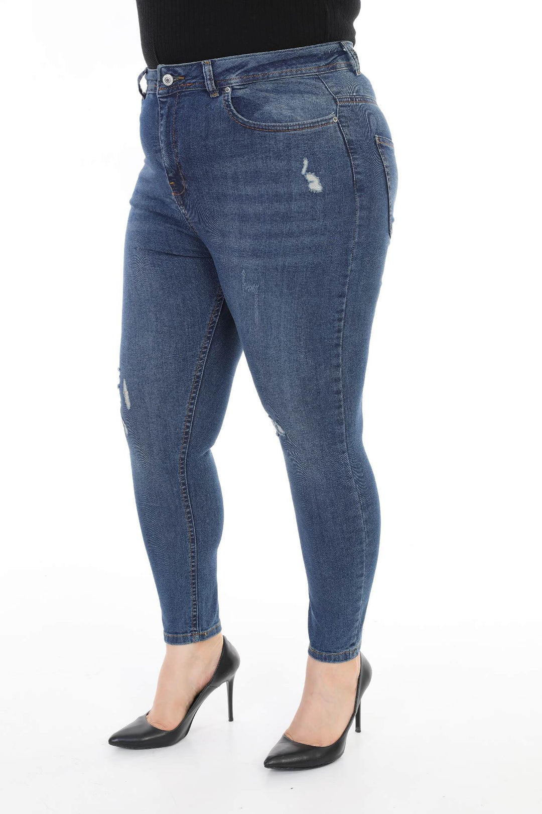 XLJ High Waisted and Ripped Jean Mixed - Hamburg