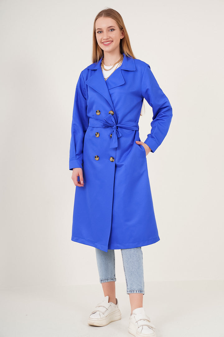 BGD Women Double-Breasted Trench Coat - Saks - Avondale