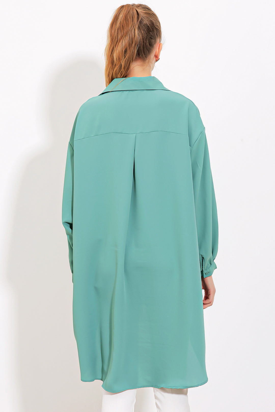 BGD Women Woman Çağla Oversized Shirt Tunic 5916 - Avondale