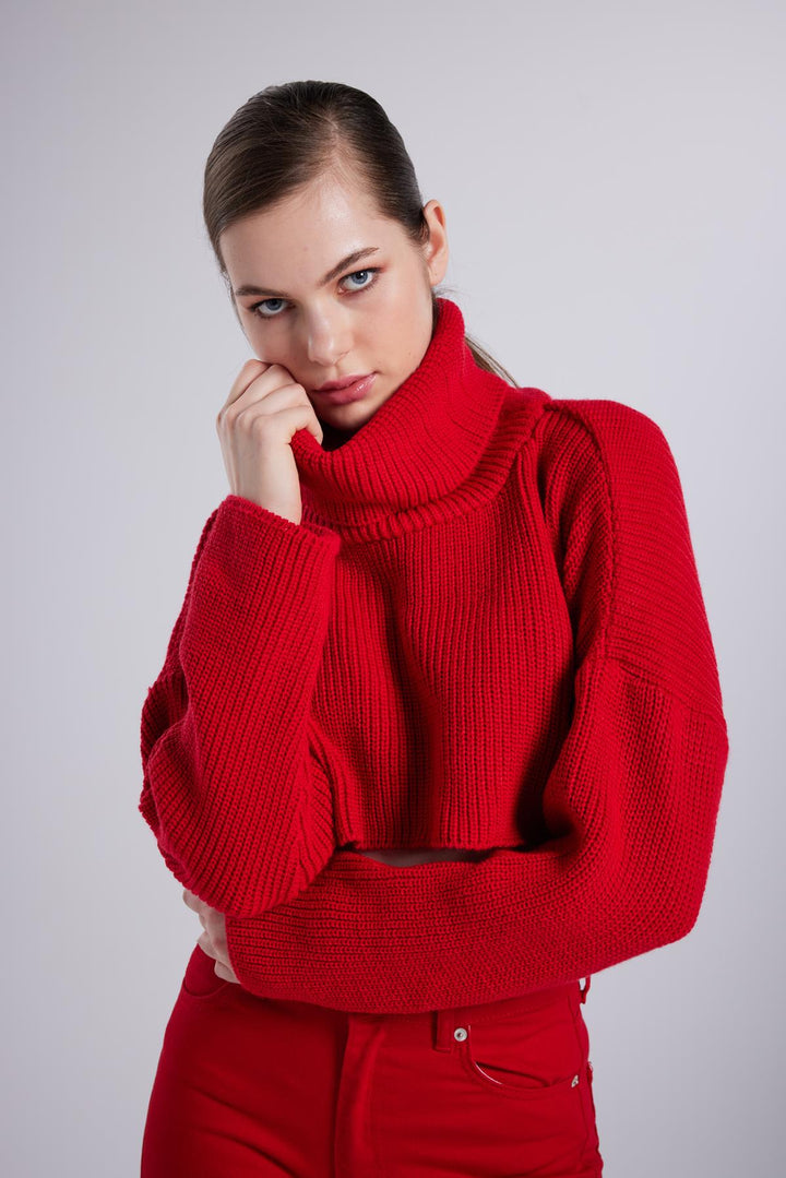 HLLY Women Lirola Sweater Red - Herzogenrath