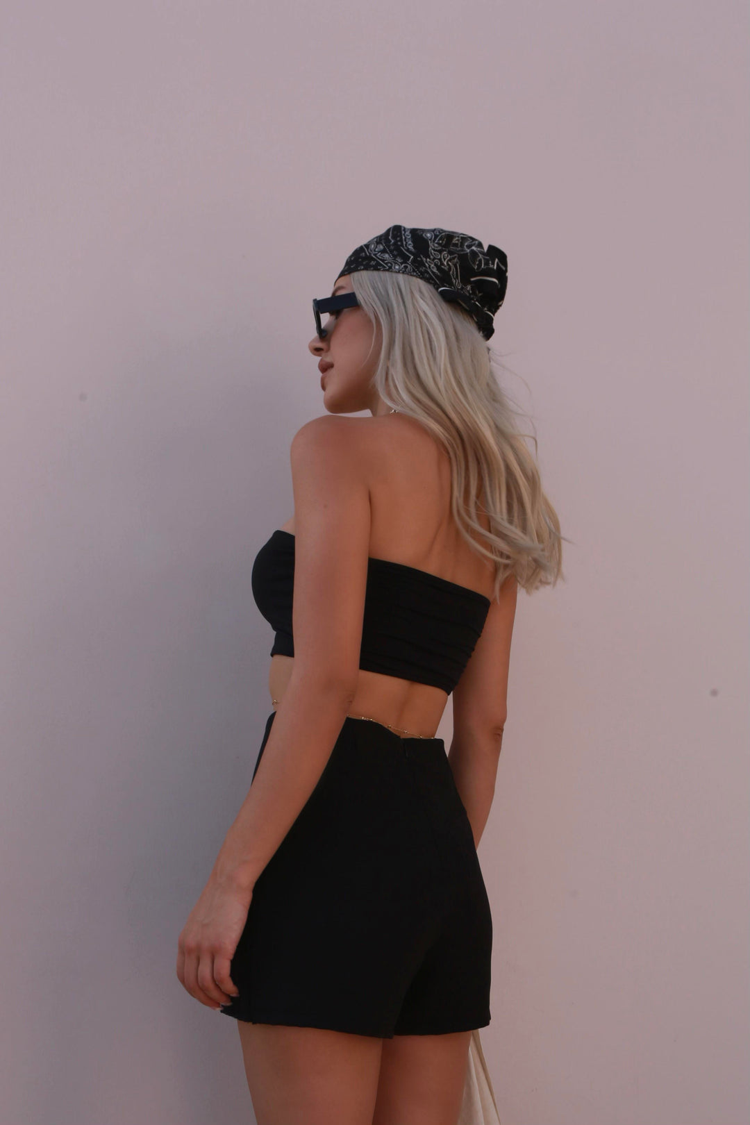 HLLY Women Bentle Crop Black - بليزانت هيل