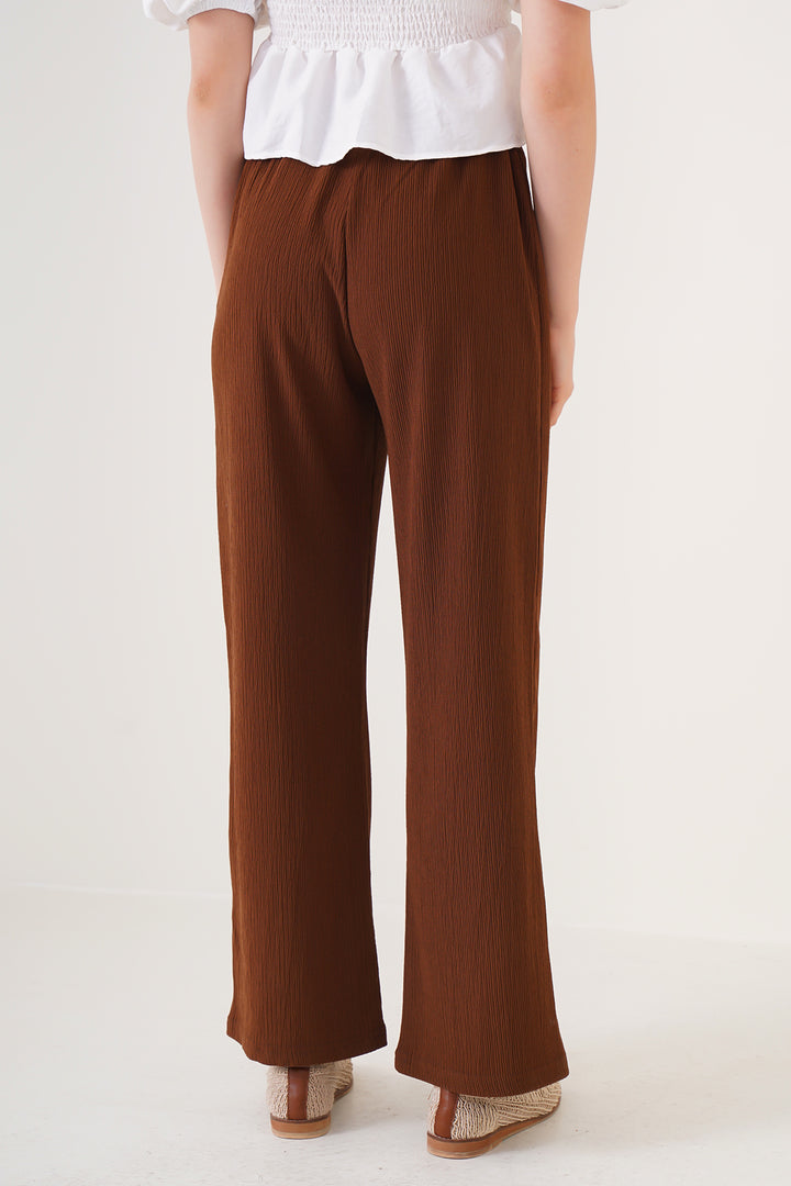 BGD Women Knitted Pants - Brown - Avondale