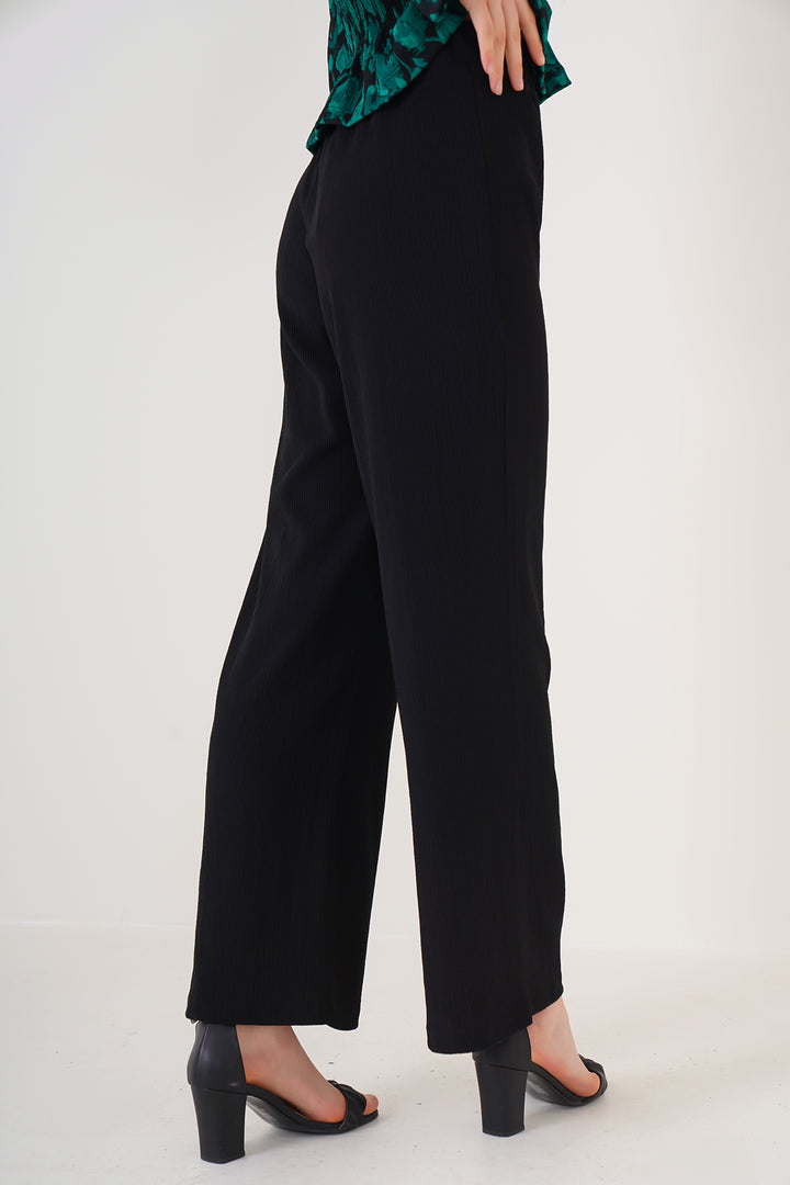 BGD Women Knitted Pants - Black - Avondale