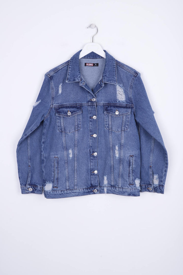 XLJ Boyfriend Denim Jacket Mixed - Cartagena