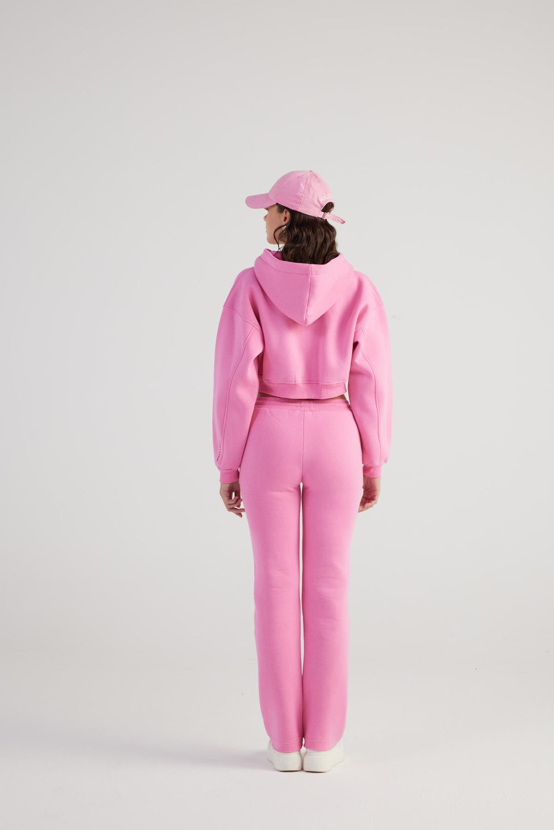 HLLY Women Mixed Tracksuit Bottoms Pink - Igualada