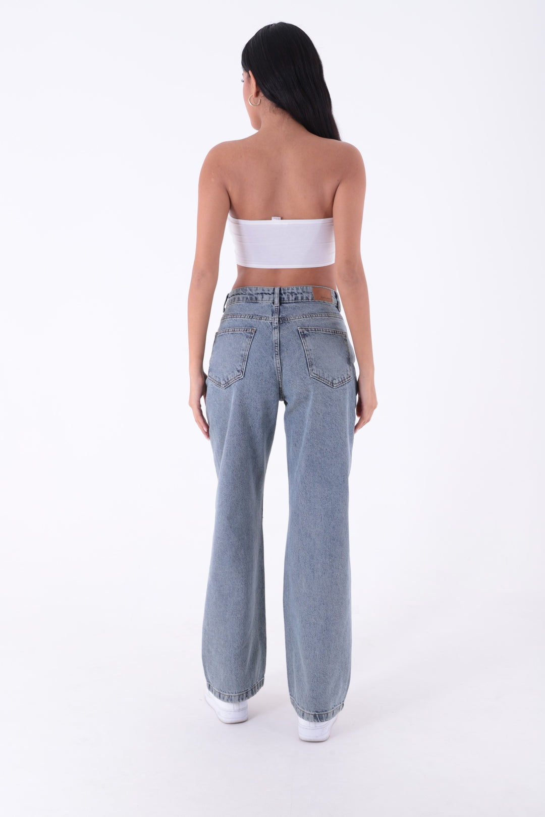 XLJ Wide Leg High Waisted Relaxed Jean Mixed - Bergen op Zoom