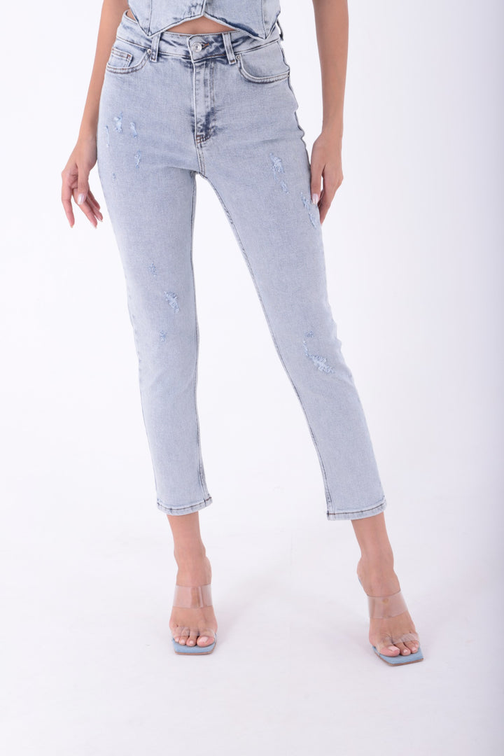 XLJ High Waisted and Ripped Jean Mixed - Lviv