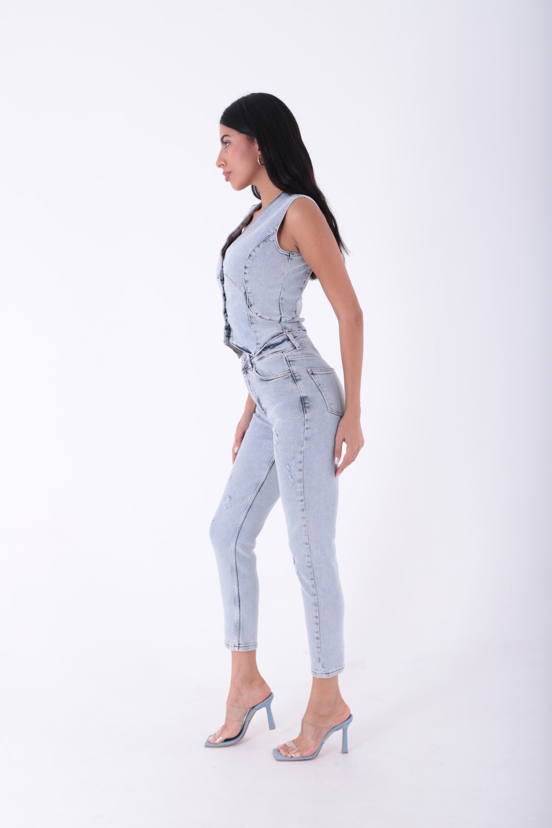 XLJ High Waisted and Ripped Jean Mixed - Lviv