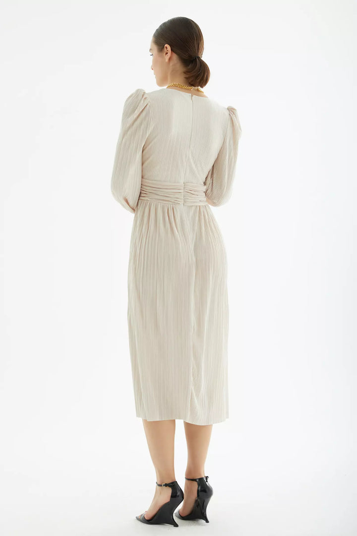 FRV BEIGE SANDY MIDI MIDI платье - Bayonne