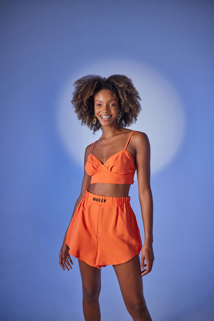 HLLY Women Orange Leti Bustier - Springfield