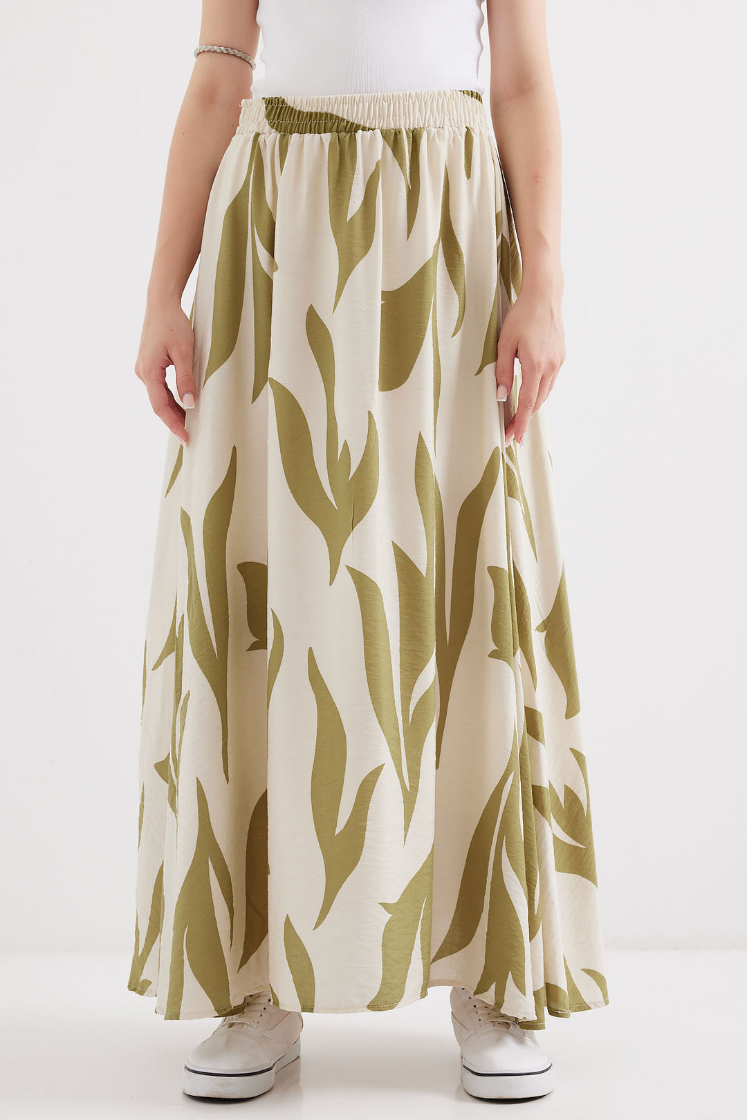 BGD Women Patterned Long Skirt - Çağla - Avondale