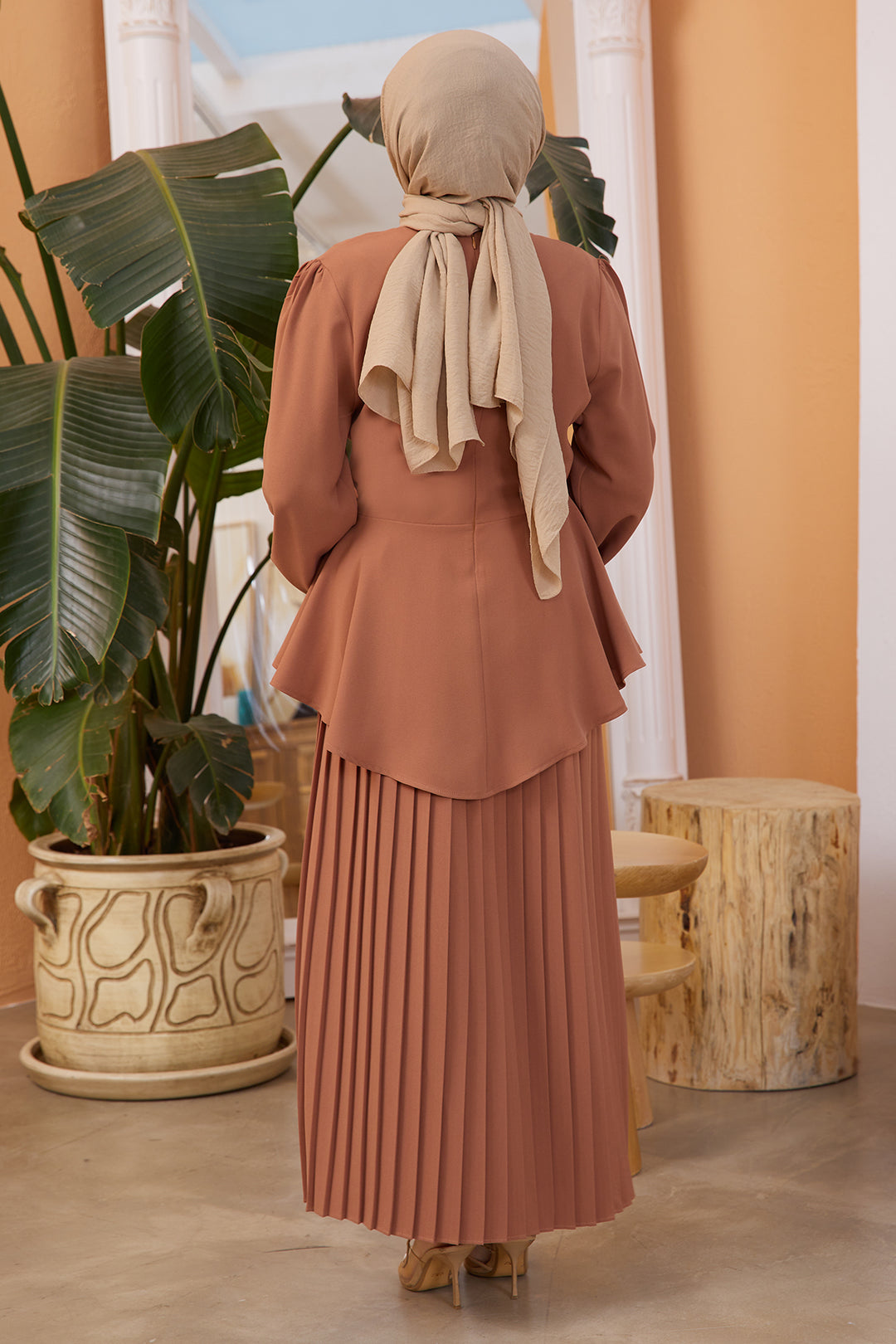 ZRF Women Greenhouse Skirt Suit - Camel - Oakland Park