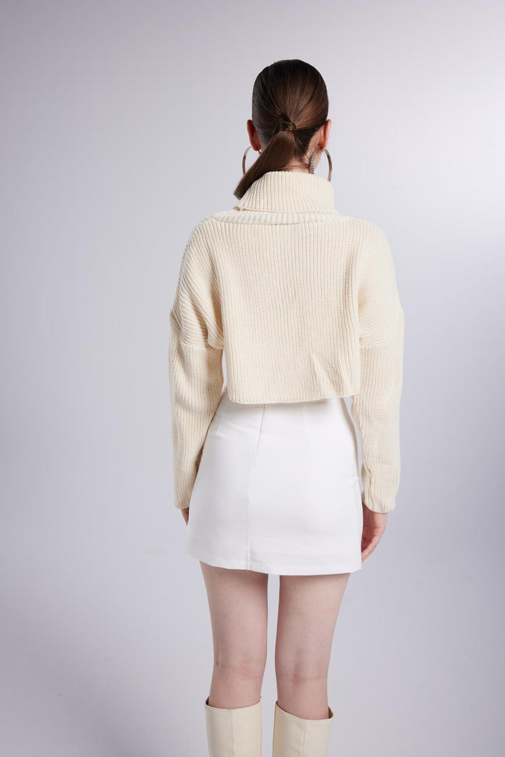 HLLY Women Lirola Sweater Beige - Riga