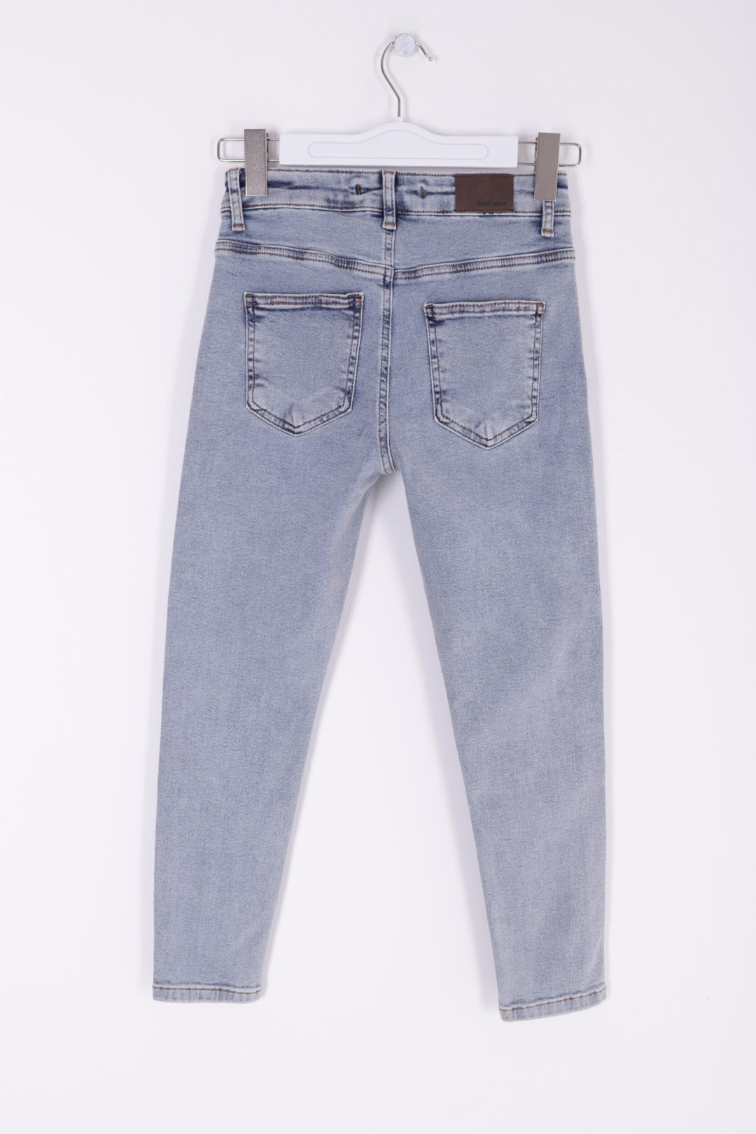 XLJ High Waisted Short Skinny Jean Mixed - Brentwood