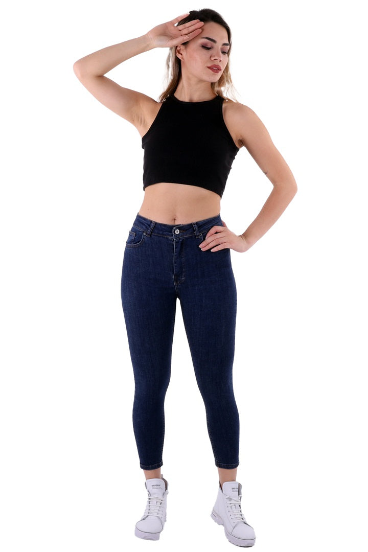 XLJ High Waisted Short Skinny Jean Mixed - Bronx