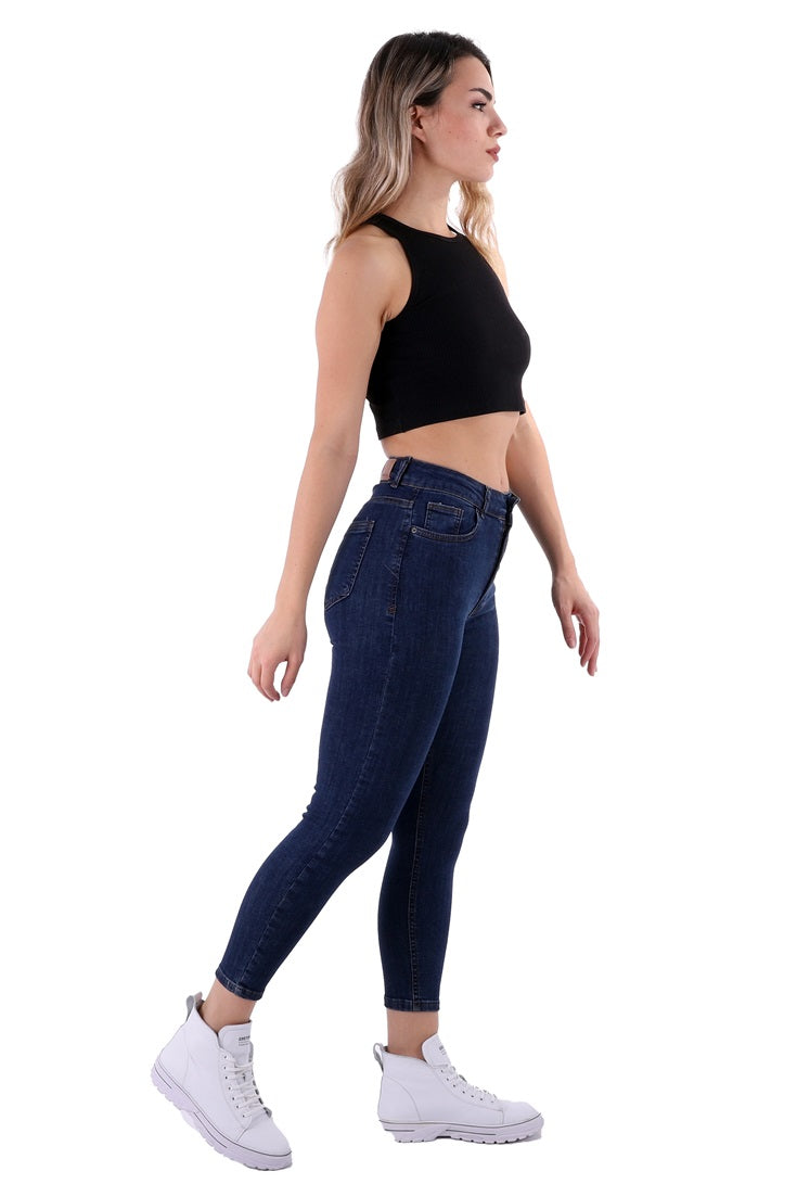 XLJ High Waisted Short Skinny Jean Mixed - Bronx