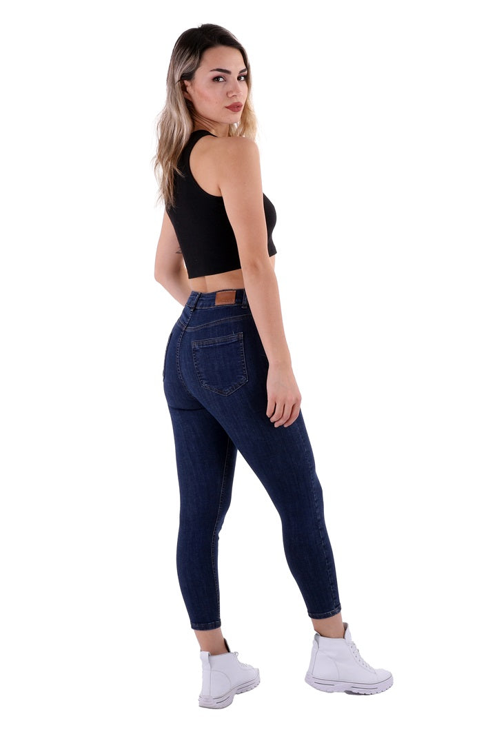 XLJ High Waisted Short Skinny Jean Mixed - Bronx