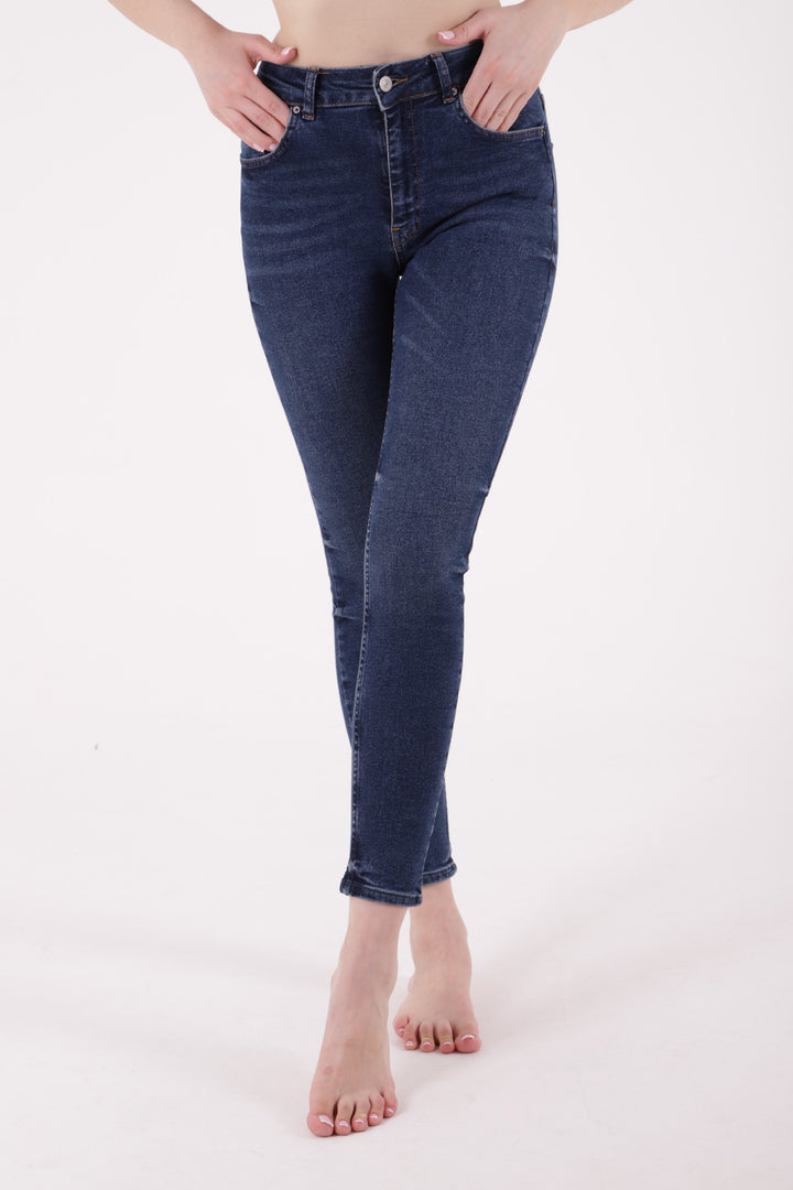 XLJ High Waist Skinny Short Jean Mixed - Carmichael