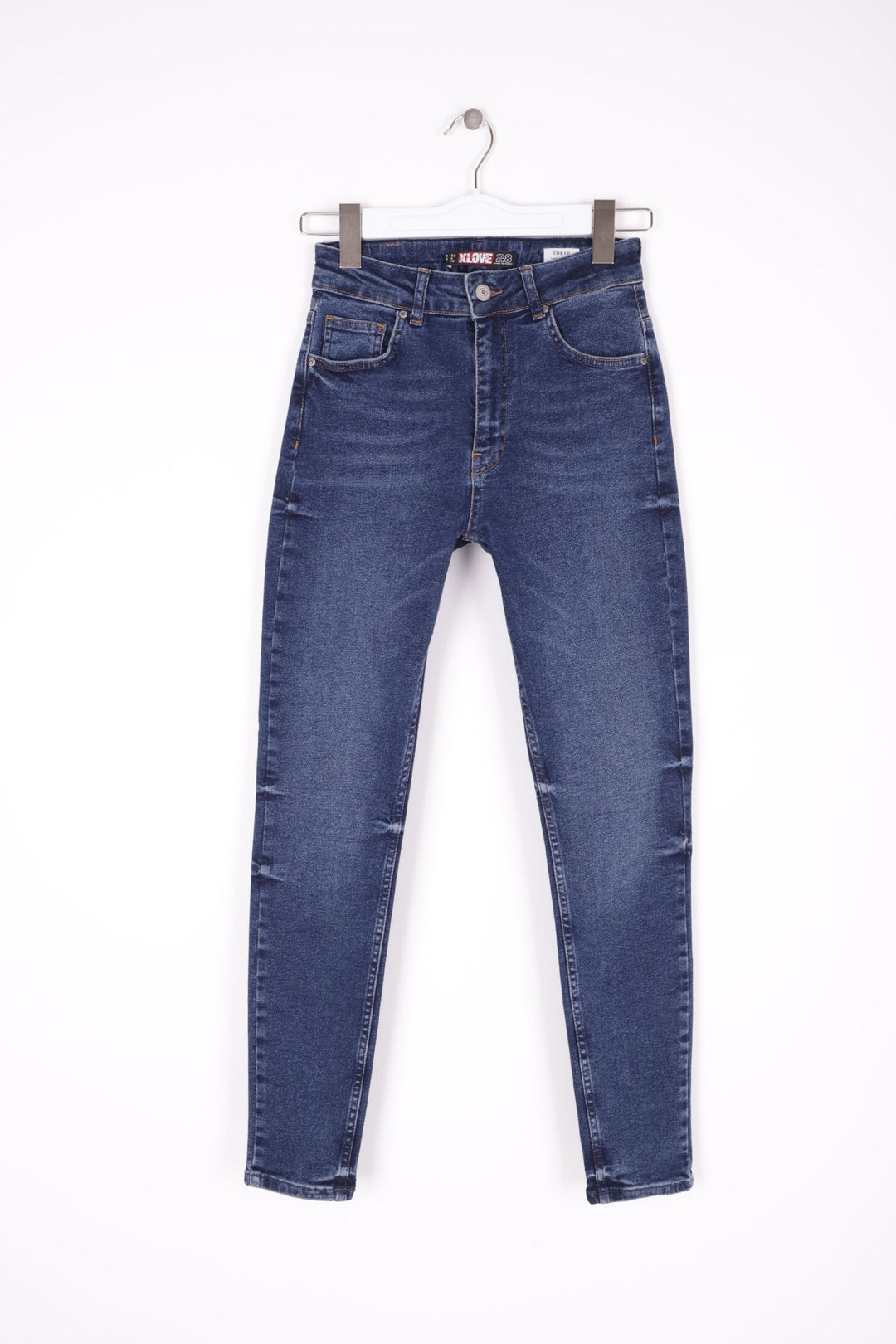 XLJ High Waist Skinny Short Jean Mixed - Carmichael