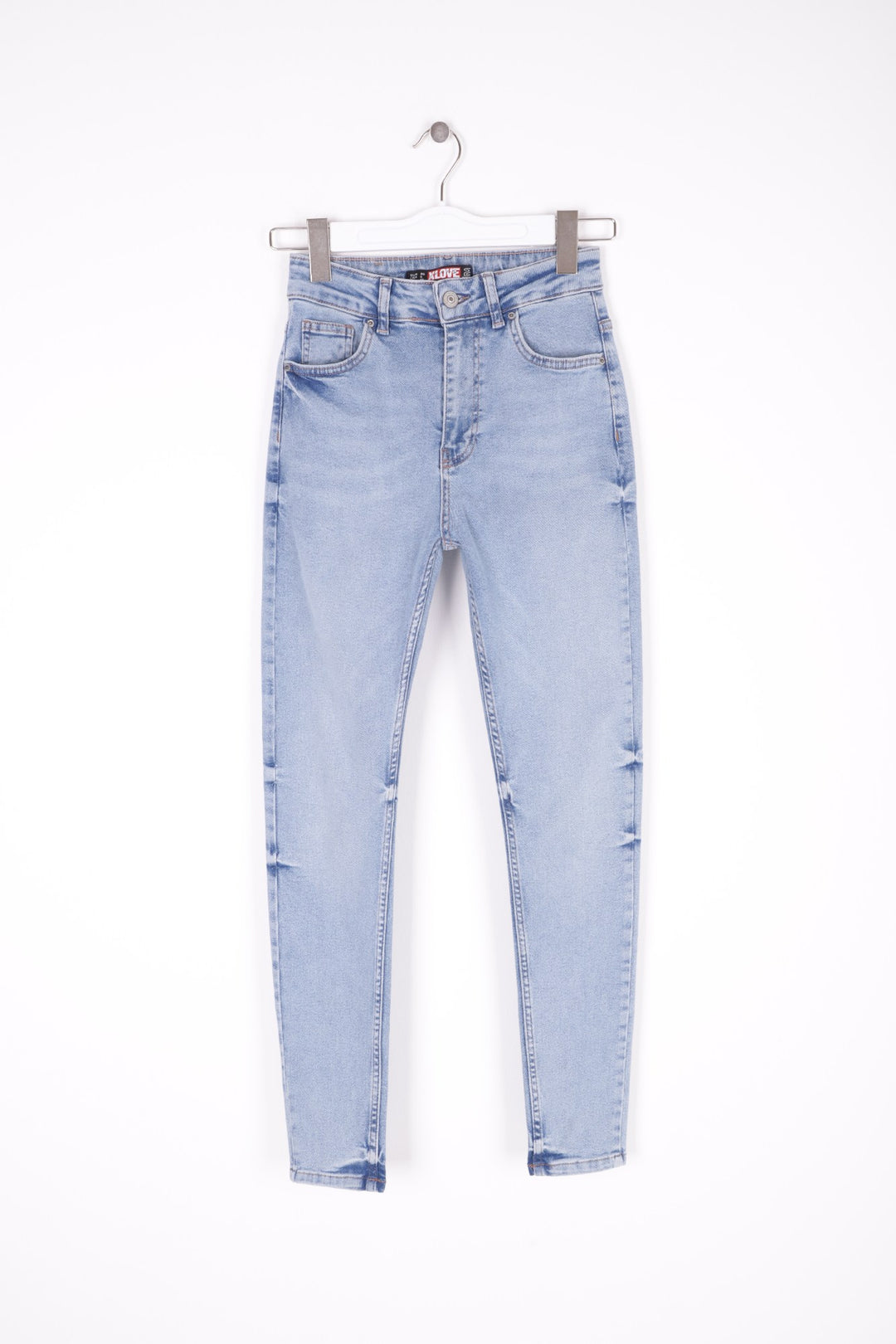 XLJ High Waist Skinny Short Jean Mixed - Woodley