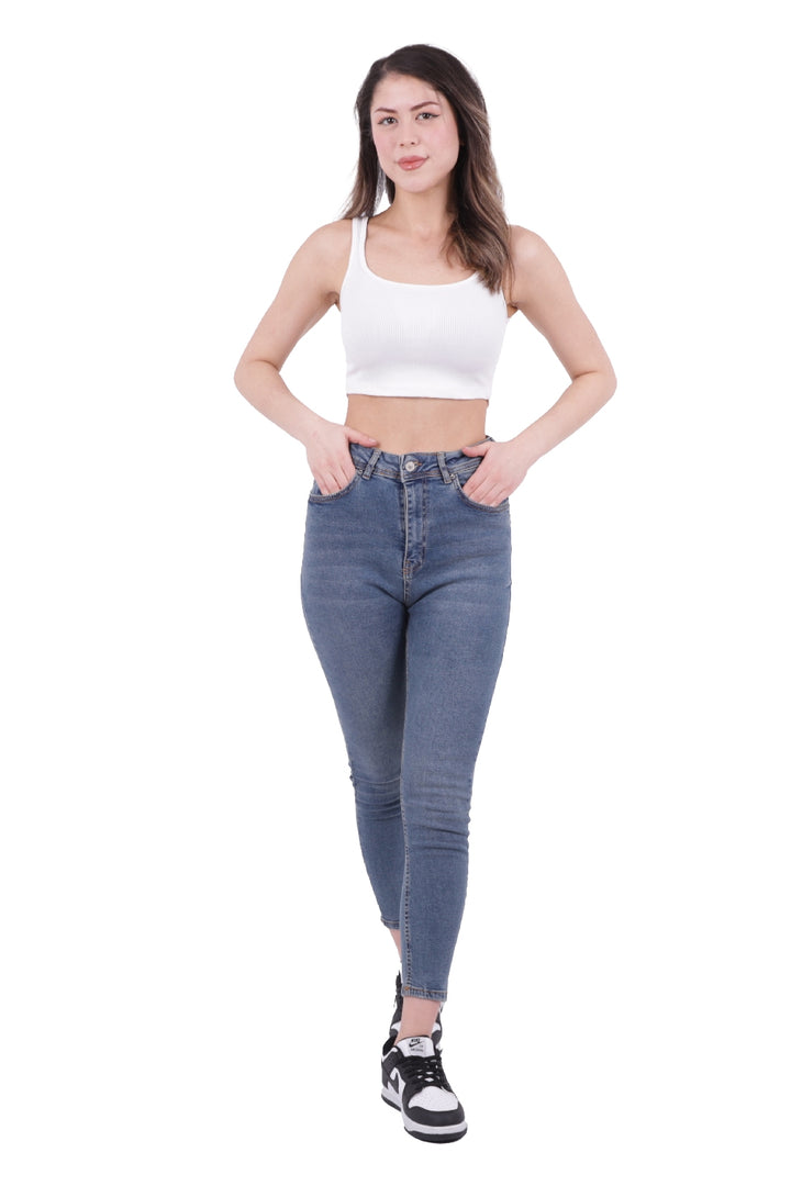 XLJ High Waisted Skinny Full Length Jean Mixed - Oleksandriia