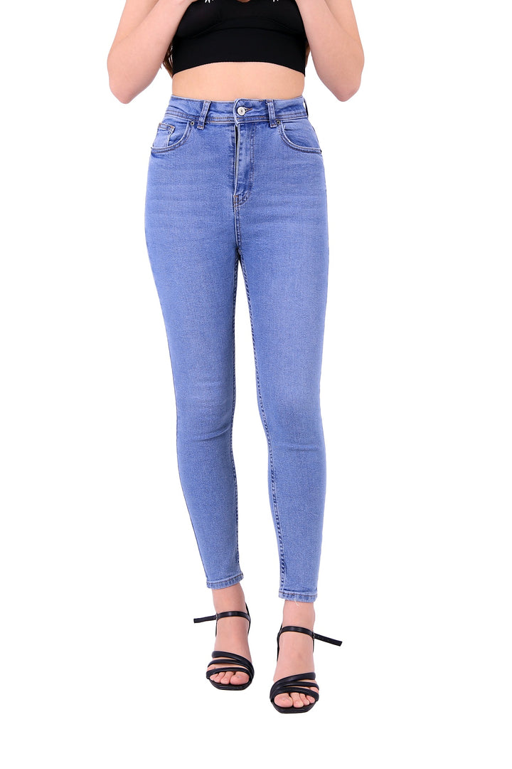 XLJ High Waisted Skinny Full Length Jean Mixed - Sibiu