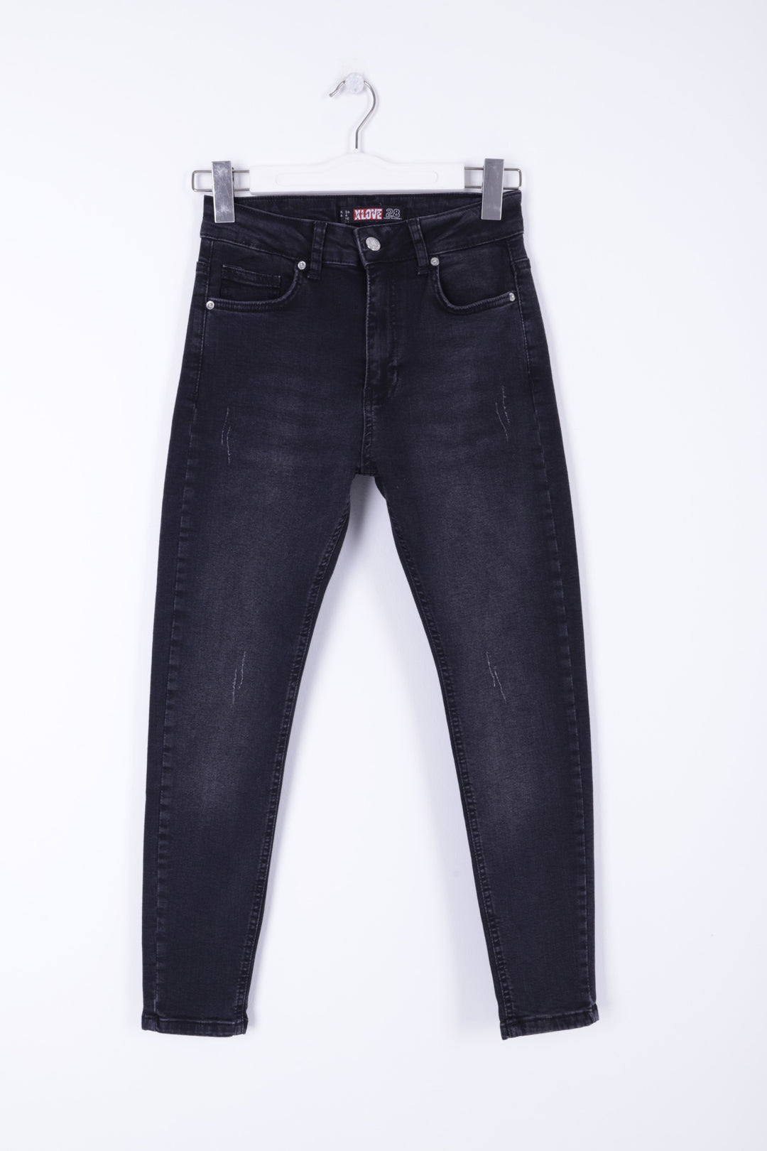 XLJ High Waisted Skinny Ankle Length Jean Mixed - Durham