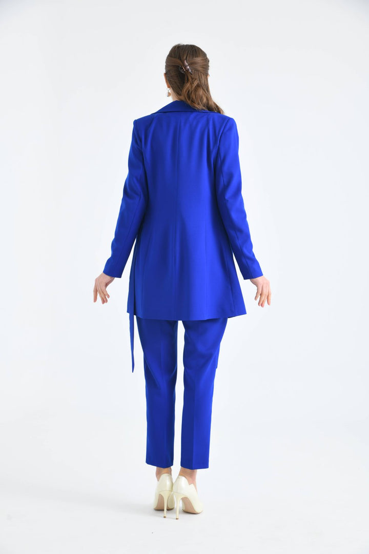 NDL Women Tailored Women's Suit in Saxe Blue - Cedar Falls