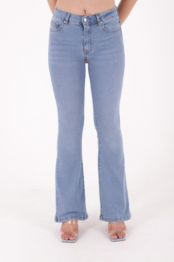 XLJ High Waisted and Flared Leg Skinny Jean Mixed - St. Augustine