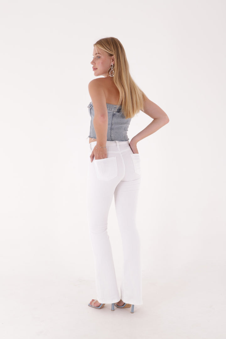 XLJ High Waisted and Flared Leg Skinny Jean Mixed - Fort McMurray