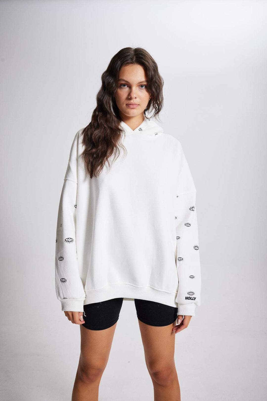 HLLY Women Eye Sweatshirt White - Toledo