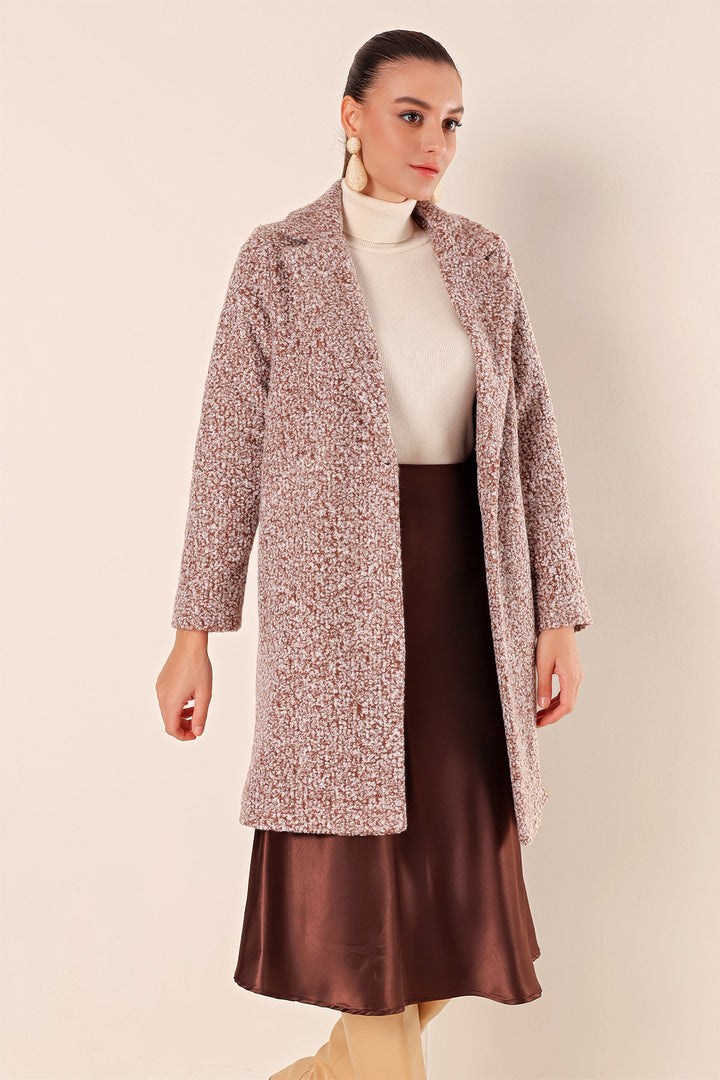 BGD Women Oversized Coat - M. Brown - Avondale