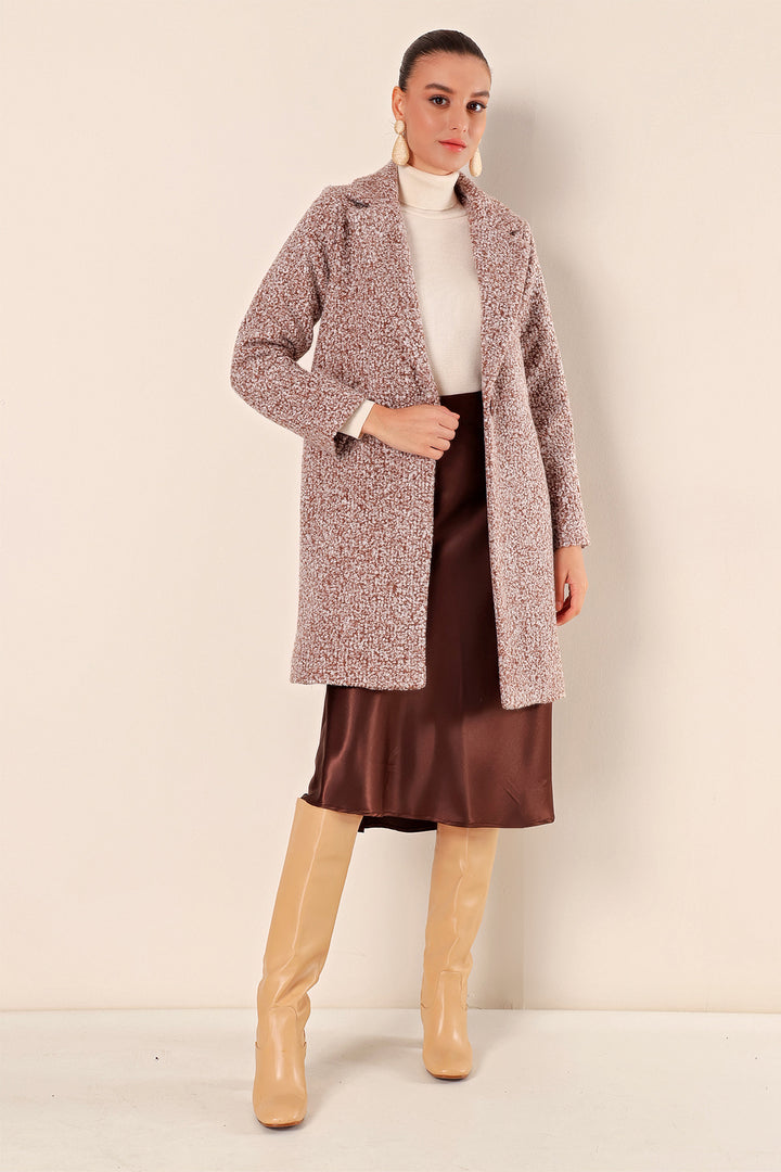 BGD Women Oversized Coat - M. Brown - Avondale