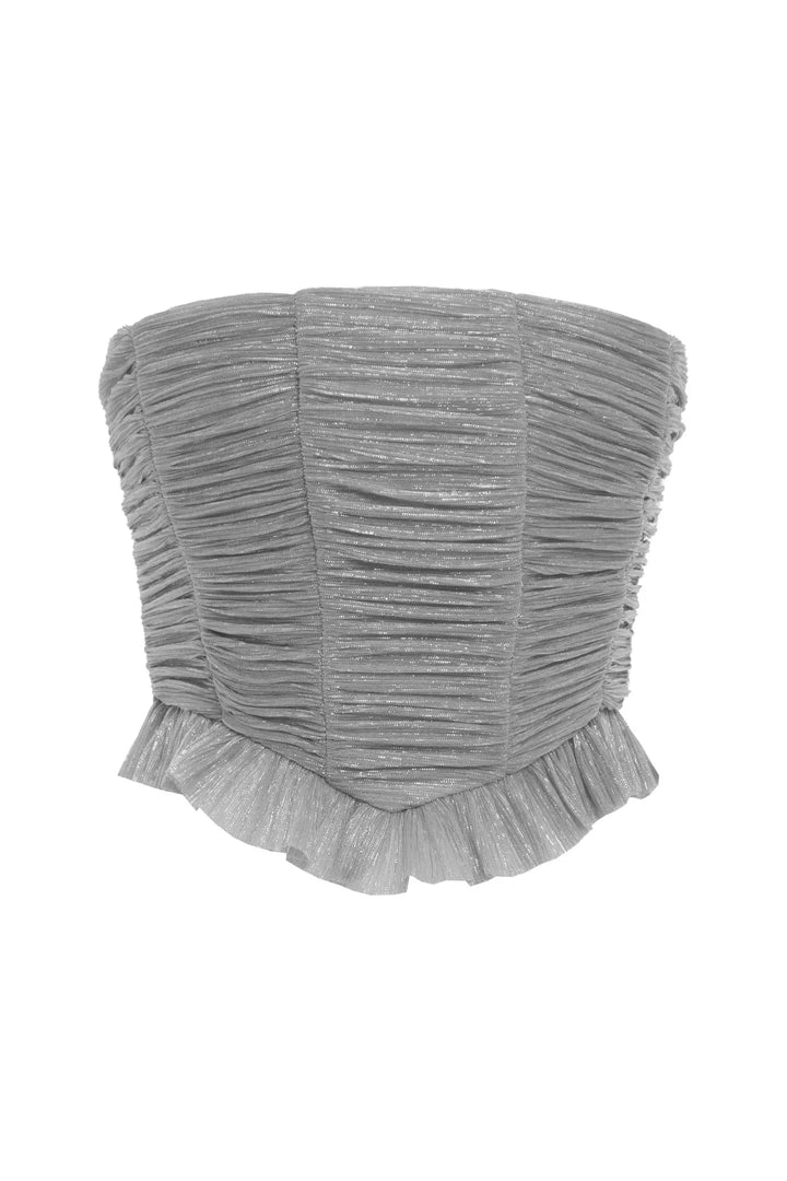 FRV Silver moonlight strapless mini blouse - Kissimmee