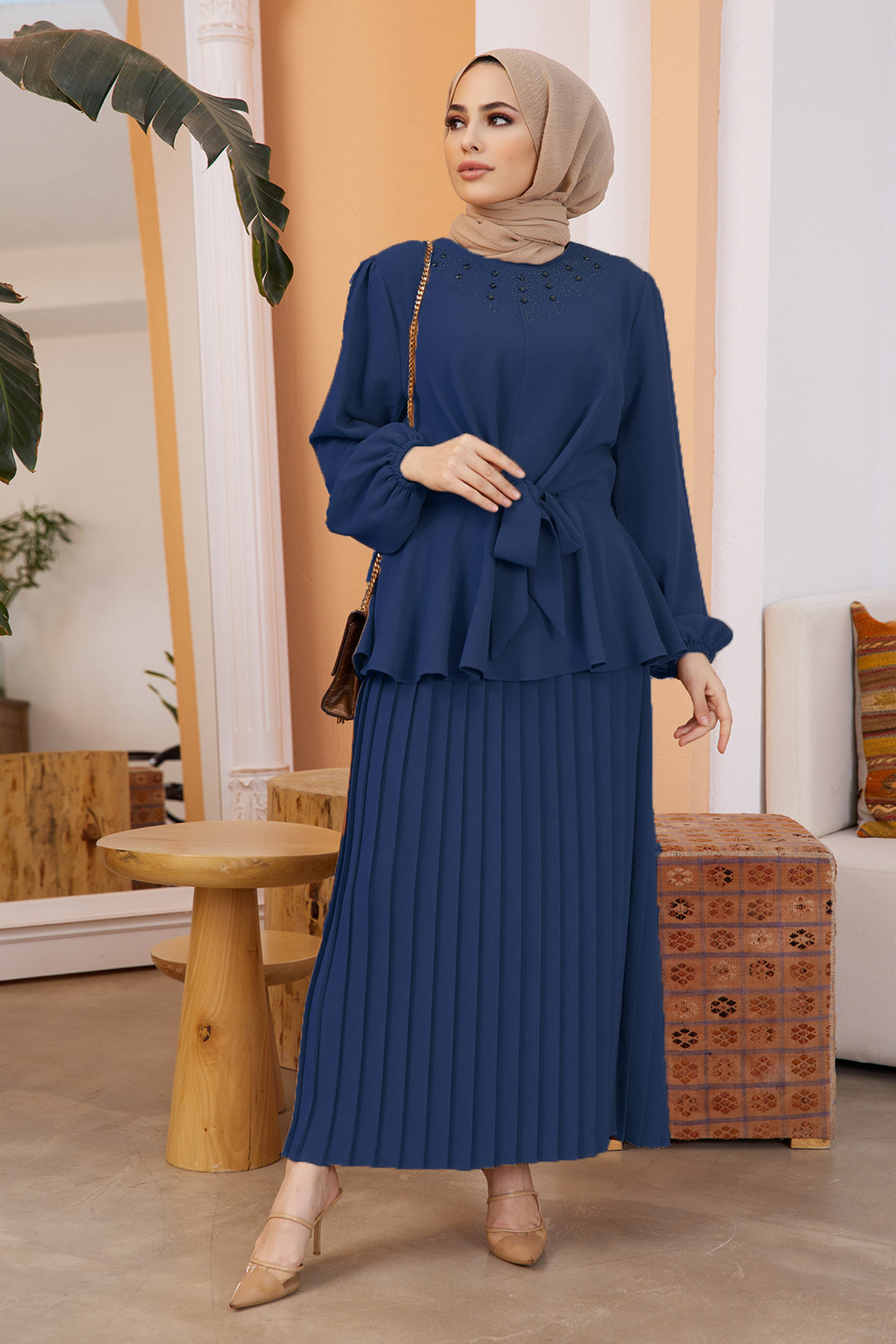 ZRF Women Greenhouse Skirt Suit - Indigo - Córdoba