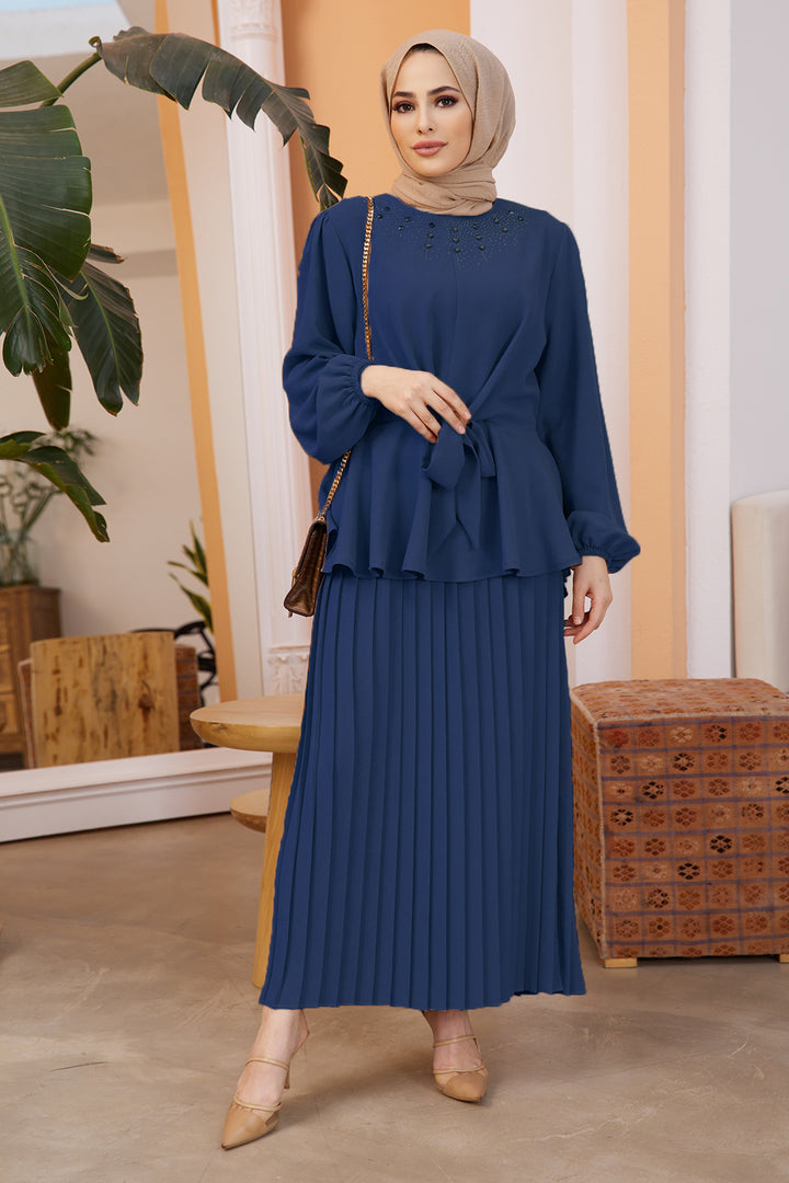 ZRF Women Greenhouse Skirt Suit - Indigo - Córdoba