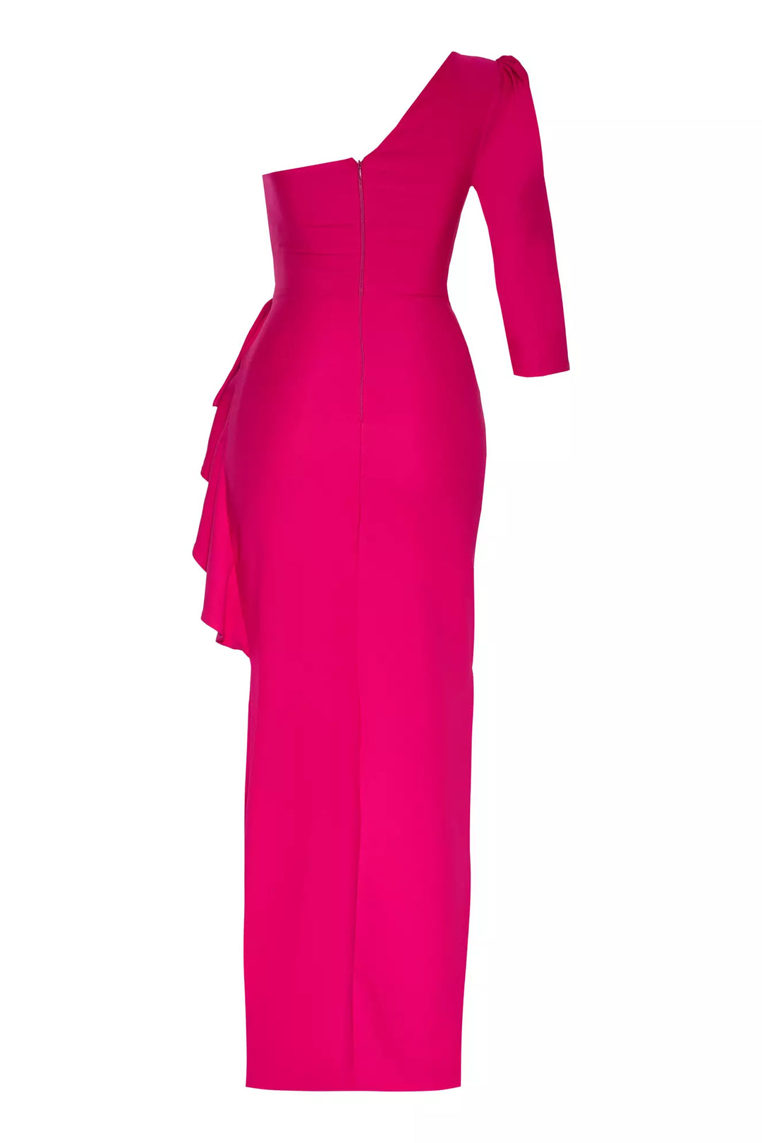 Frv fuchsia plus size crepe maxi plord - Lüneburg