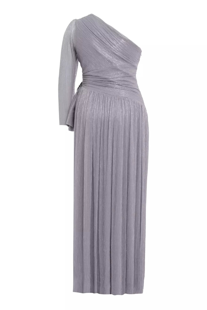 FRV Silver Plus Size Moonlight Long Dround Dress - Giurgiu