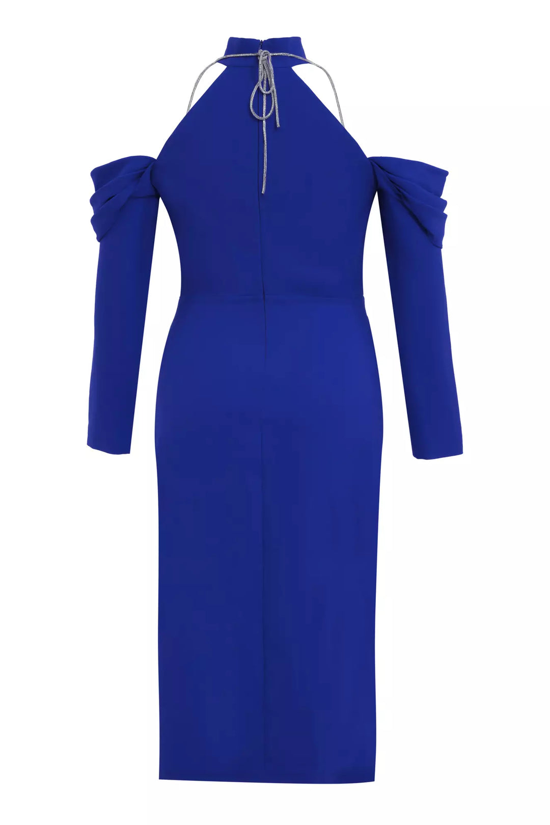 FRV Blue plus size crepe long sleeve midi dress - Kingston upon Hull