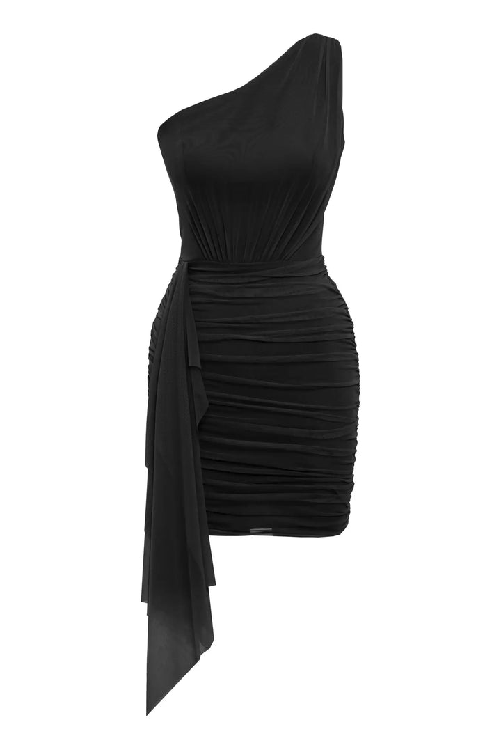 FRV Black tulle sleeveless mini dress - Timberwood Park