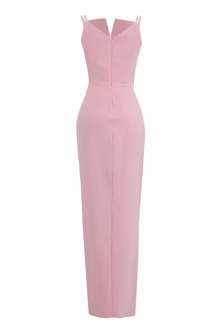 FRV Blush Crepe Dleveless Long Dress - Villagarcía de Arosa