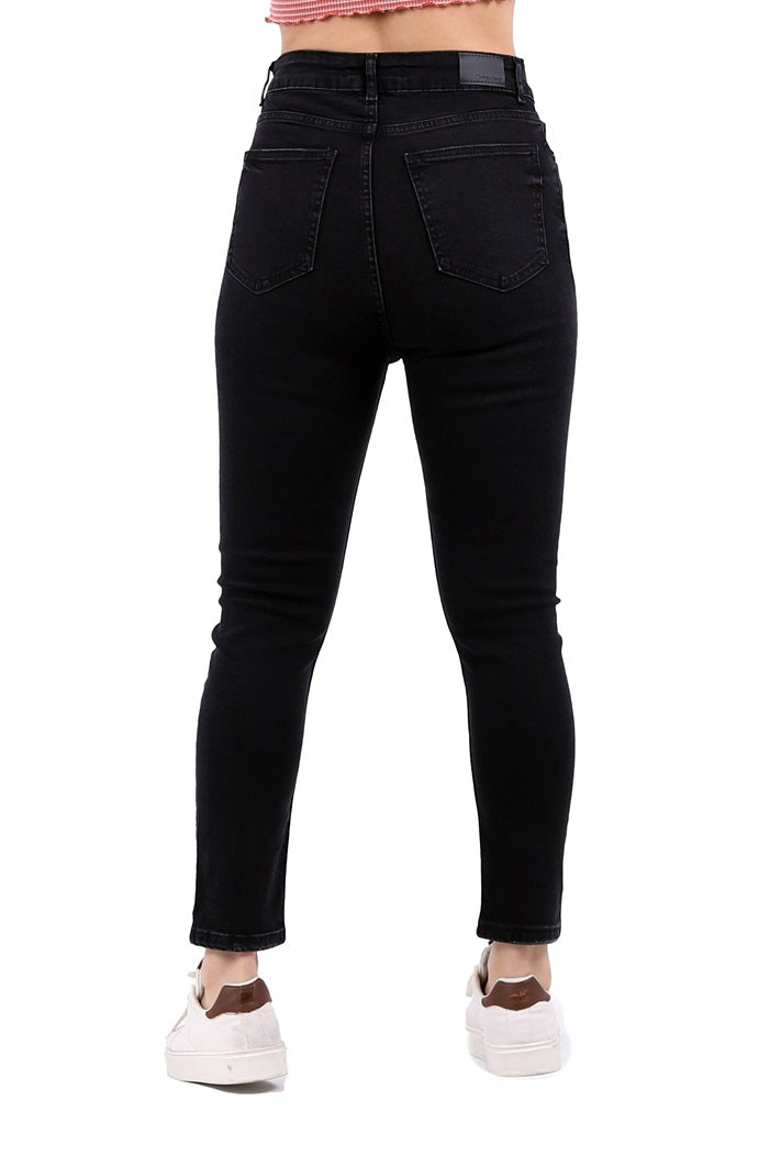 XLJ High Rised Teared Skinny Jean Mixed - Germantown