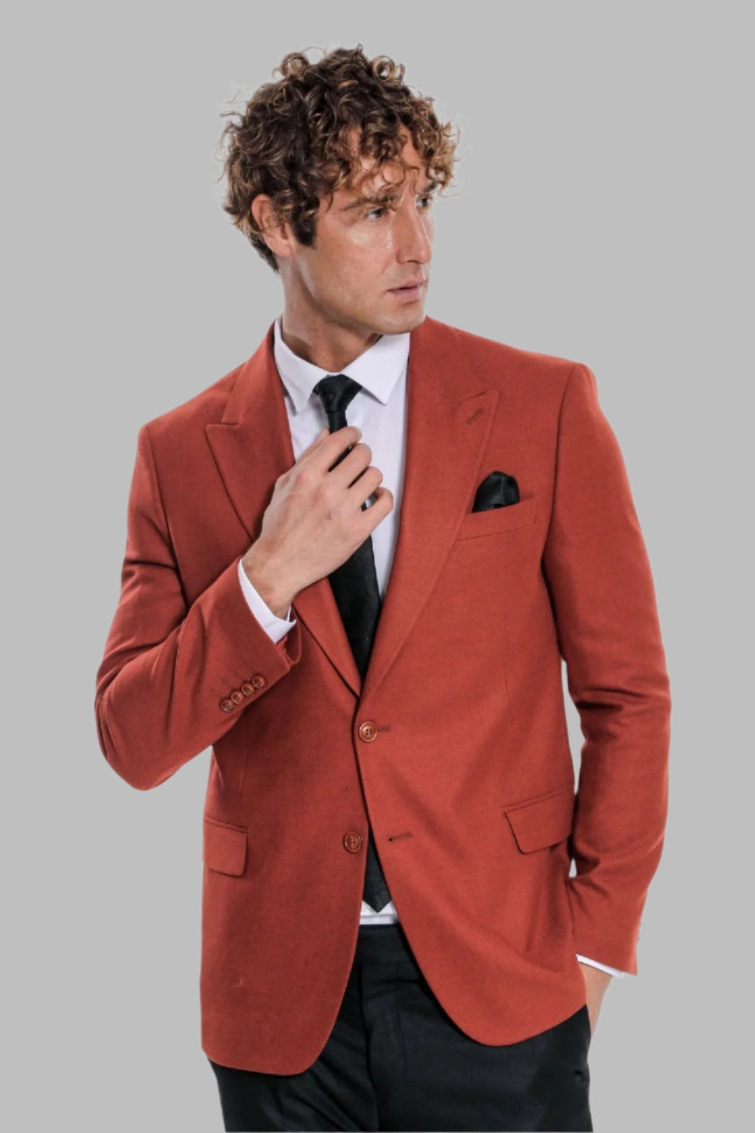 WSS Plain Slim Fit Sport Burgundy Men Blazer  - Singen