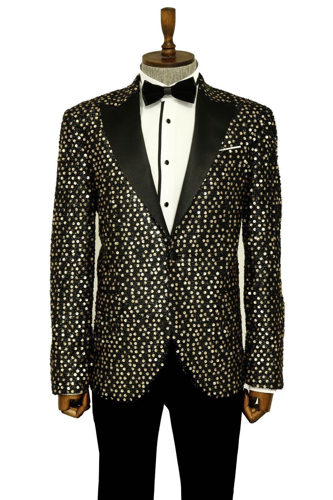 WSS Smoked Sparkly Patterned Party Blazer  - Singen