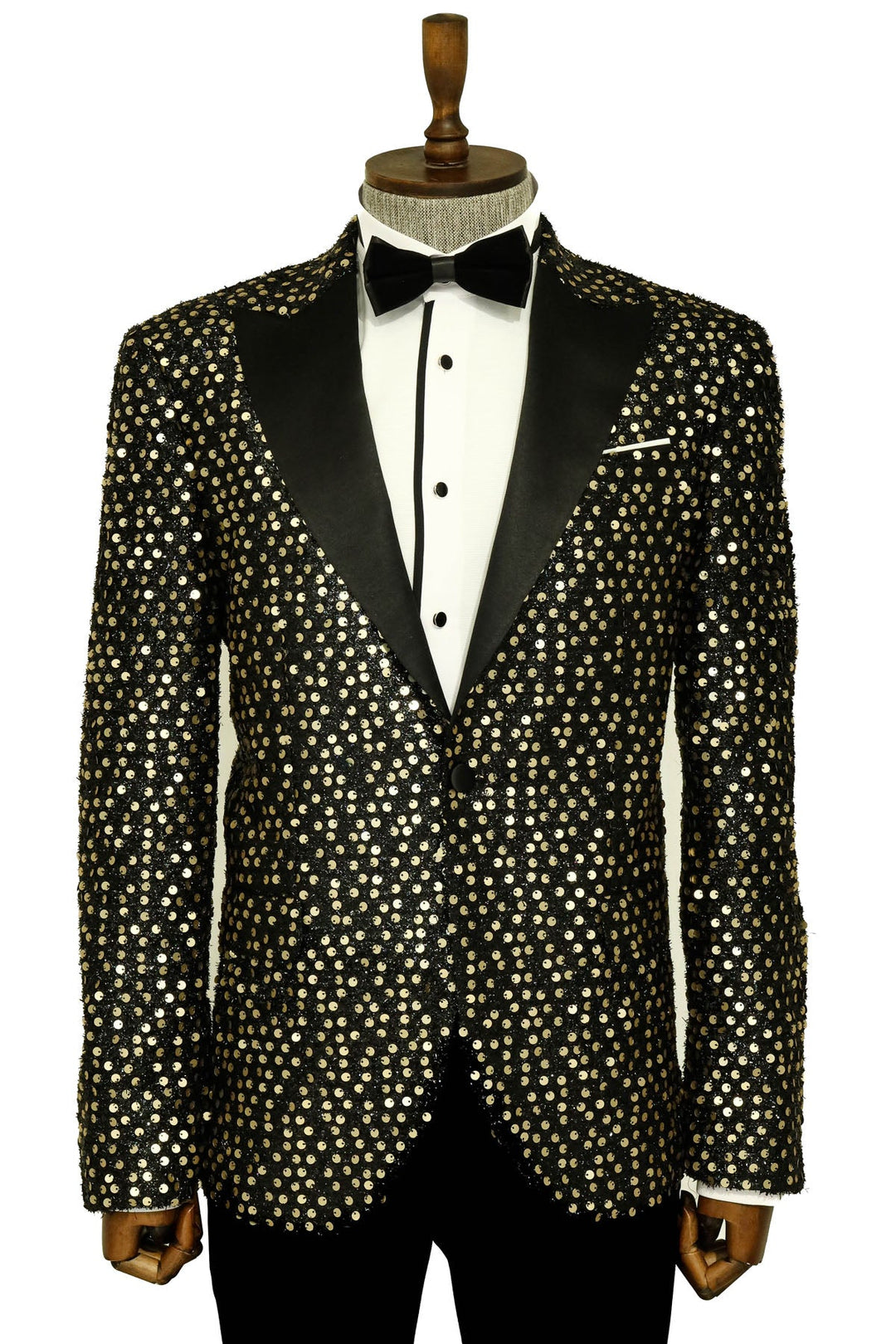 WSS Smoked Sparkly Patterned Party Blazer  - Singen