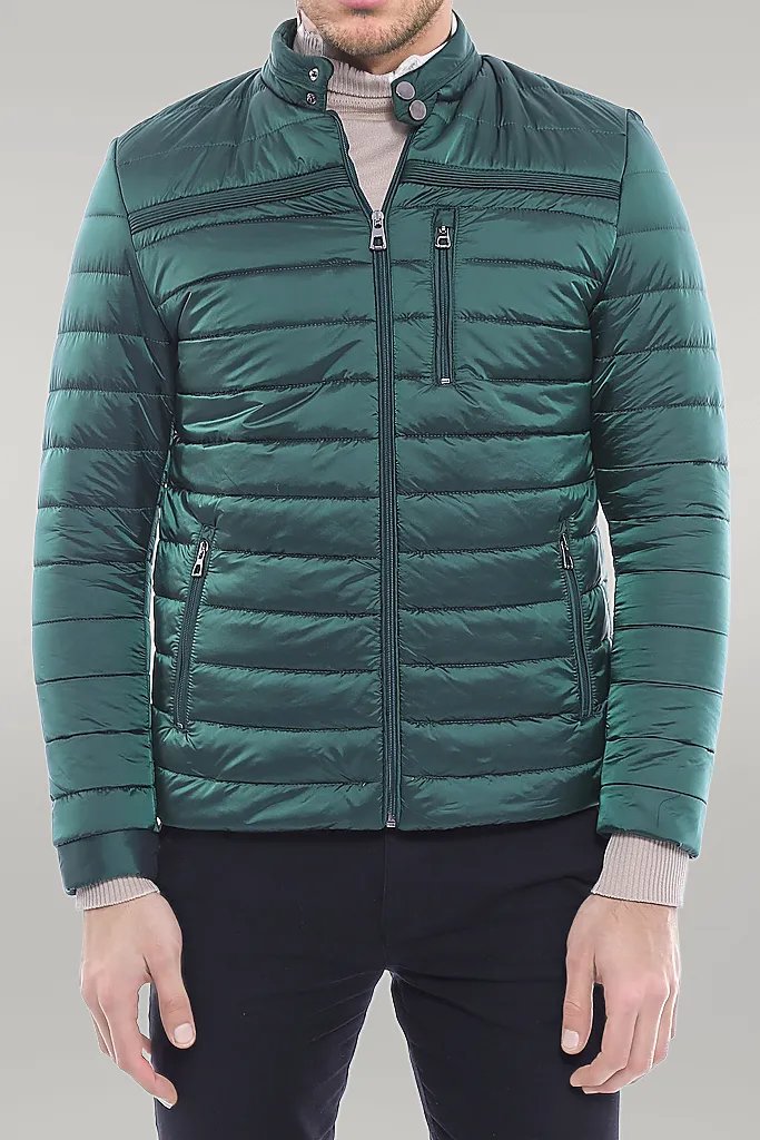 WSS Green Down Men Coat  - Singen