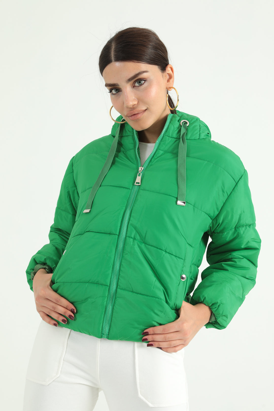 MPL Women's Hooded Puffer Jacket 5117 - Germering