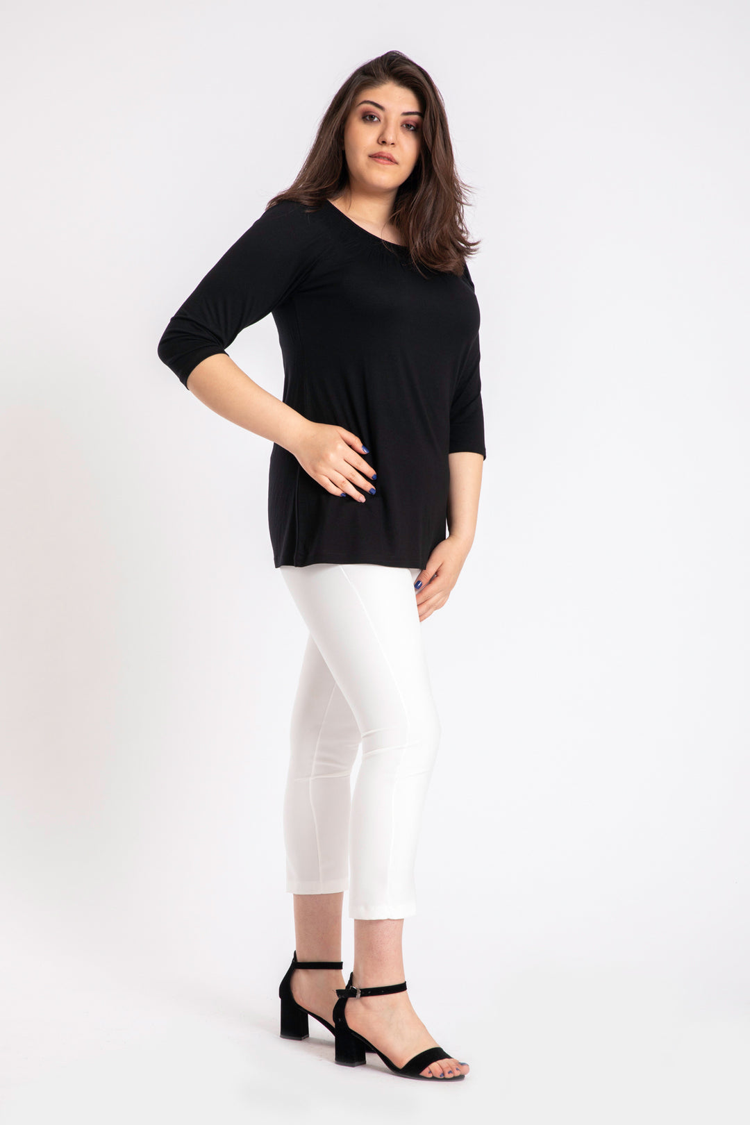 MPL Women's Plus Size Ruffled Blouse - Кентон