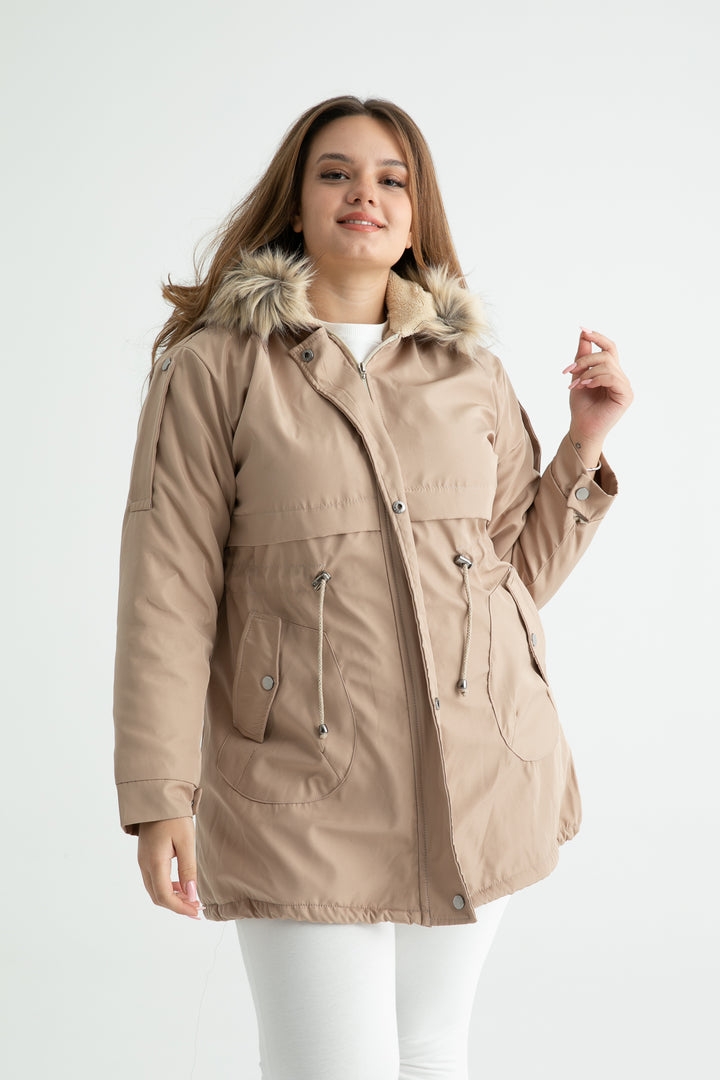 MPL Women Plus Plus Size Coat 60105 - Озеро Эльсинор