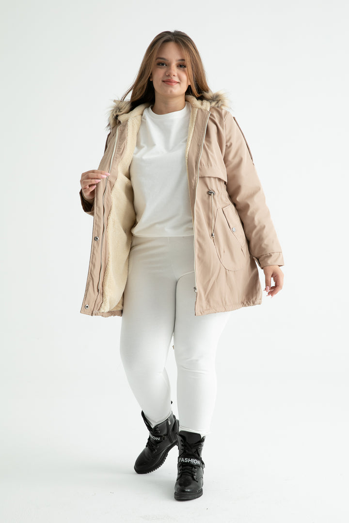 MPL Women Plus Plus Size Coat 60105 - Озеро Эльсинор